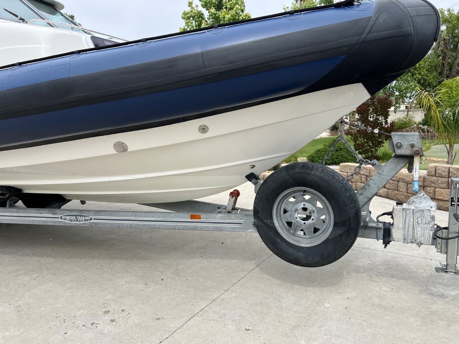 2005 Protector Targa 28 RHIB Boat - Twin Yamaha 200HP, Rescue, Zodiac, Teak 28' view 6